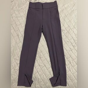 Zara Split-Hem Skinny Trousers - Size Large
